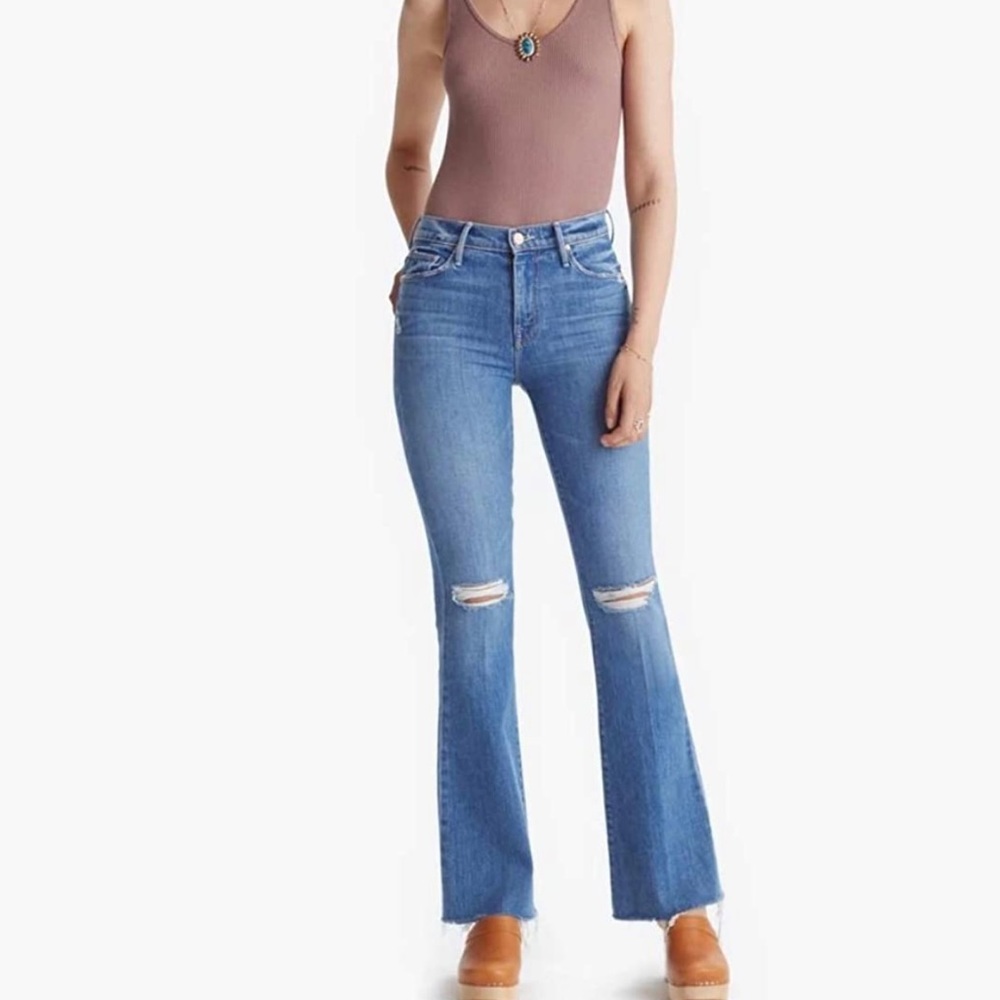 Mother “the weekender” high rise jeans 27